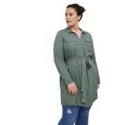 Vero Moda Curve Bumpy Long Sleeve Dress Green 54 Women