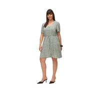 Vero Moda Curve Calba Short Sleeve Short Dress Green 50 Woman