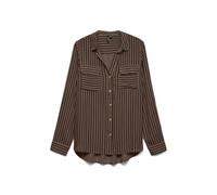 VERO MODA Damen Vmbumpy L/S Shirt New WVN Noos Langarmshirt (1er Pack)
