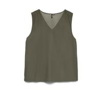 VERO MODA Damen Vmeasy Joy S/L V-Neck WVN Ga Top