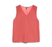 VERO MODA Damen Vmeasy Joy S/L V-Neck WVN Ga Top