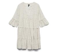 Vero Moda Dicthe Cotton Rich Tiered Dress OLIVE 2XL