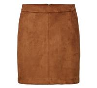 Vero Moda Donna Dina Faux Suede Noos Skirt Brown XS Women