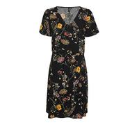 Vero Moda Easy Joy Mini Dress Black Floral
