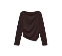 VERO Moda Female Blouse VMMILLE Top, Chocolate Cake, XL