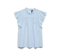 Vero Moda Female Blouse VMTRINE Shirt, Cashmere Blue, L