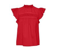 VERO MODA Female Blouse VMTRINE Top, Red (high Risk red), XL
