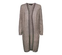 VERO MODA Female Cardigan VMDOFFY Cardigan, Coffee Bean Melange, L