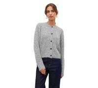 VERO MODA Female Cardigan VMNOVAH Cardigan, Medium Grey Melange, L