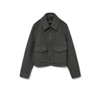 Vero Moda Female Coat VMSAFIR Jacket, Dark grey blend, M