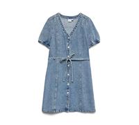 VERO Moda Female Denim Dress VMJANET Short Dress, Light Blue (Light Blue Denim), L