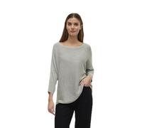 VERO MODA Female Knitted Jumper VMNORA Jumper, Light Grey Mix, M