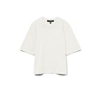 VERO MODA Female Knitted Jumper VMSILJE Jumper, Snow White, XL