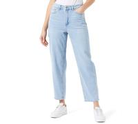 VERO MODA Female Mom Jeans VMTESSA High Waist Jeans, Light Blue (Light Blue Denim), 28W x 34L