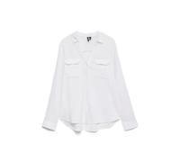 Vero Moda Linn Bumpy Long Sleeve Shirt White XS Woman