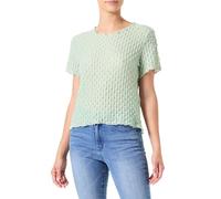 VERO MODA Women's Vmshelby SS O-Neck Short top VMA Noos, Smoke Green, XS