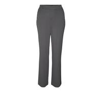 VERO MODA Women's Vmmaya Mr Straight Solid Pant Noos, Grey Pinstripe, XS / 32L