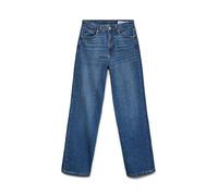 Wide Leg Jeans with High Waist medium blue