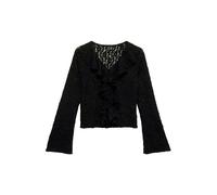 Vero Moda Flora Frill Long Sleeve V Neck T-shirt