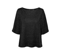 Vero Moda Half Sleeve Round Neck Top Black