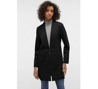 Vero Moda Hook & Eye Longline Coat Black