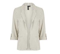 Vero Moda Jacket VMJESMILO 3/4 LOOSE BLAZER in Beige EU S