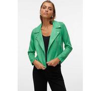 Vero Moda 'Jose' Faux Suede Jacket Bright Green