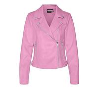 Vero Moda 'Jose' Faux Suede Jacket Pastel Lavender