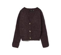 VERO MODA Vmingrid LS V-Neck Cardigan Boo, Winetasting, M