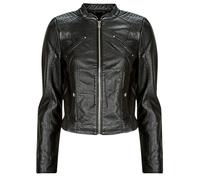 Vero Moda Leather jacket VMFAVODONA COATED JACKET NOOS in Black EU XS