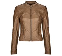 Vero Moda Leather jacket VMFAVODONA COATED JACKET NOOS in Brown EU XS