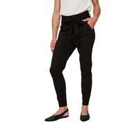 Paperbag High Waist Trousers Black