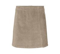 VERO Moda Lula Nelly High Waist Short Skirt, Silver Mink, L