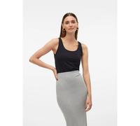 VERO MODA Women's Vmlulu Long Tank Top JRS Ga Noos Tank Top, Black, M