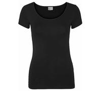 VERO MODA Womens Vmmaxi My Soft U-neck Noos T-Shirt, Black, L UK