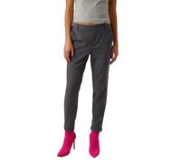 VERO MODA Women's Vmmaya Mw Loose Solid Trousers Noos, Asphalt, M / 30L