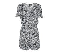 Vero Moda Menny V-Neck Short Playsuit Navy