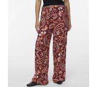 Vero Moda Nellie High Waisted Trouser BLUE PAISLEY EXTRA SMALL