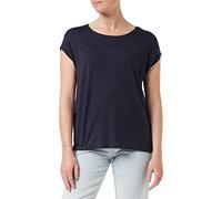 Vero Moda NOS Women's Vmava Plain Ss Top Ga Noos T-Shirt, Blue (Night Sky Night Sky), 14 (Manufacturer size: Large)