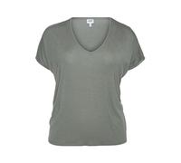 VERO MODA NOS Women's Vmava Ss V-Neck Tee VMA Noos T-Shirt Not Applicable, Laurel Wreath, S