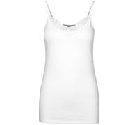 Vero Moda NOS Women's Vminge Lace Singlet Ga Noos Blouse Not Applicable, Bright White, M