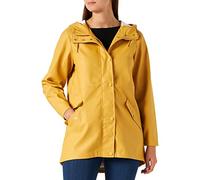 VERO MODA PETITE Women's Vmmalou Coated Jacket Noos Petite, Amber Gold, XL