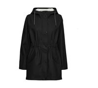 VERO MODA PETITE Women's Vmmalou Coated Jacket Noos Petite, Black, XS