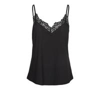 VERO MODA Women's Vmmilla Singlet Ga Vo Petite Noos Top, Black, M
