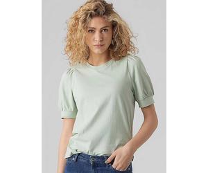 Vero Moda Puff Sleeve T-Shirt Green