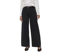 Vero Moda Remy Wide Leg Jeans Black 28 / 32 Woman