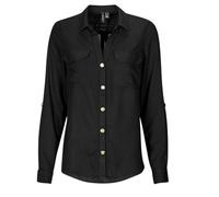 VERO MODA Women's Vmbumpy L/S Shirt New Noos Blouse, Black, XS
