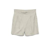 VERO MODA Women's VMJESMILO HW Shorts WVN GA NOOS, Silver Lining, M