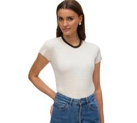Vero Moda Silje C/s O-neck Pointelle Pull Sweater