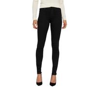 Vero Moda Damen Vmtanya Mr S Piping Jeans Vi120 NOOS Röhrenjeans, Schwarz, 40/L32